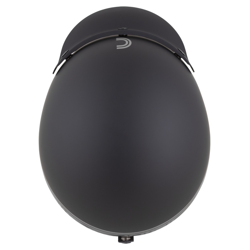 Κράνος μοτοσυκλέτας Cassida Oxygen 2.0 Rondo ανοιχτής όψης μαύρο-ασημί ματ