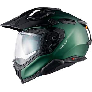 Κράνος Enduro Nexx X.WED3 Απλό πράσινο