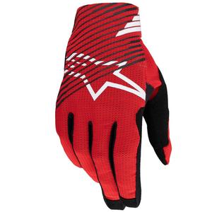 Κόκκινα γάντια μοτοκρός Alpinestars Radar Pro
