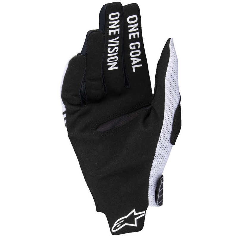 Γάντια μοτοκρός Alpinestars Radar Pro σε λευκό χρώμα