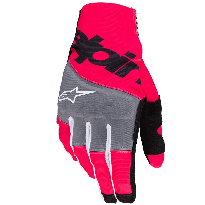 Γάντια μοτοκρός Alpinestars Techstar μαύρο-fluo ροζ