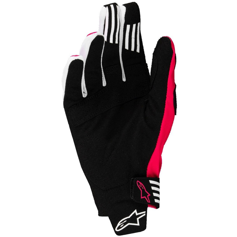 Γάντια μοτοκρός Alpinestars Techstar μαύρο-fluo ροζ
