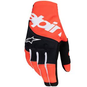 Γάντια μοτοκρός Alpinestars Techstar μαύρο-πορτοκαλί