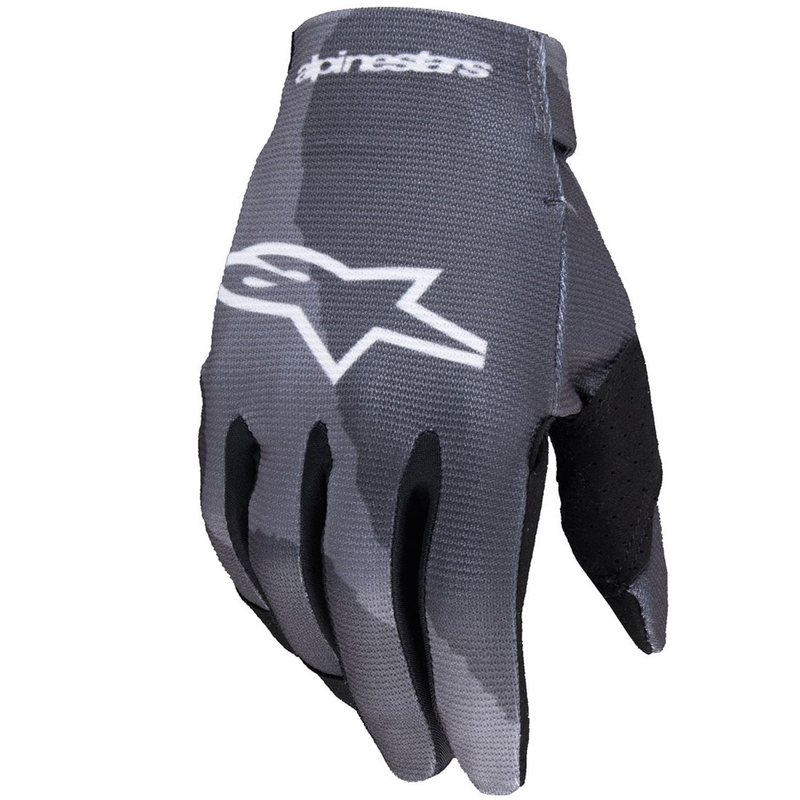 Παιδικά γάντια μοτοσυκλέτας Alpinestars Radar camo γκρι-μαύρο