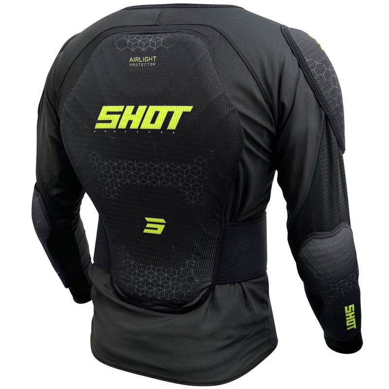 Shot Airlight προστατευτικό σώματος μαύρο-fluo κίτρινο