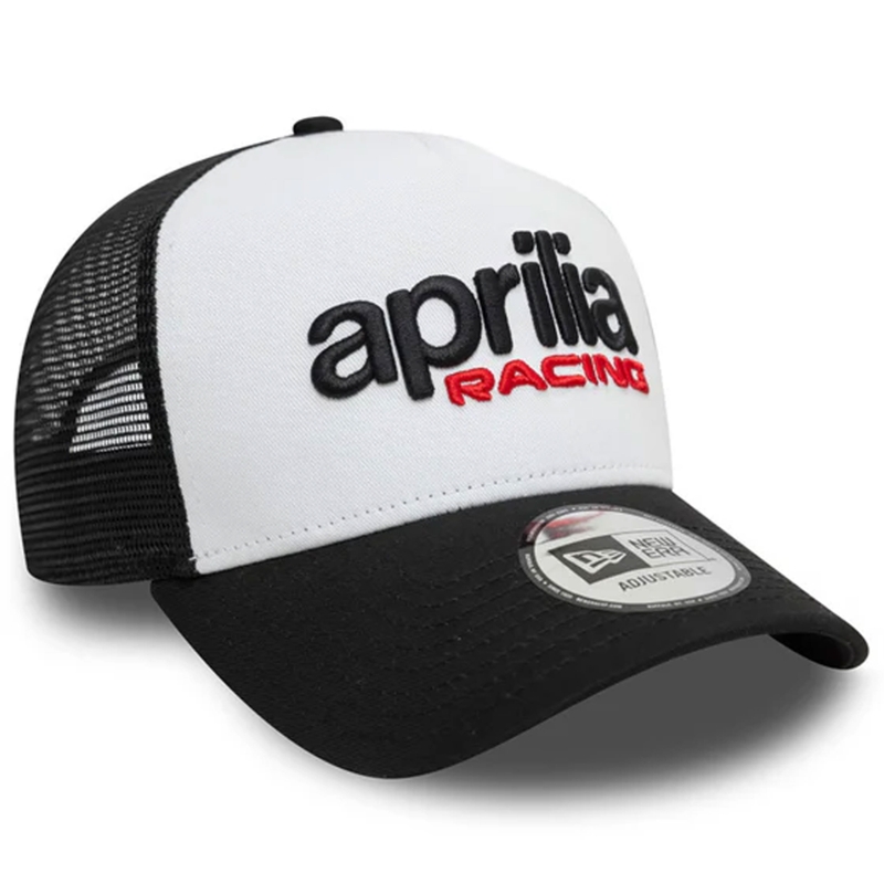 Καπέλο Aprilia Trucker λευκό-μαύρο