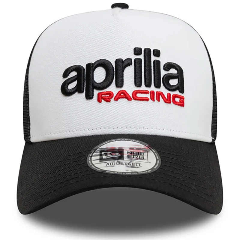 Καπέλο Aprilia Trucker λευκό-μαύρο