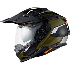 Κράνος Enduro Nexx X.WED3 Keyo πράσινο-ασημί
