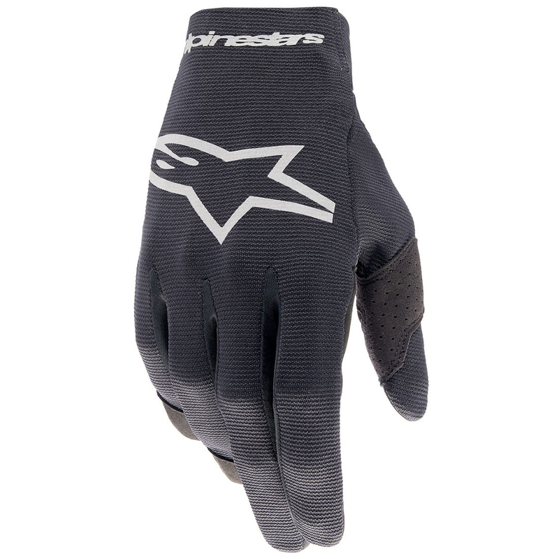 Alpinestars Radar Kids Motocross Gloves Black-Silver