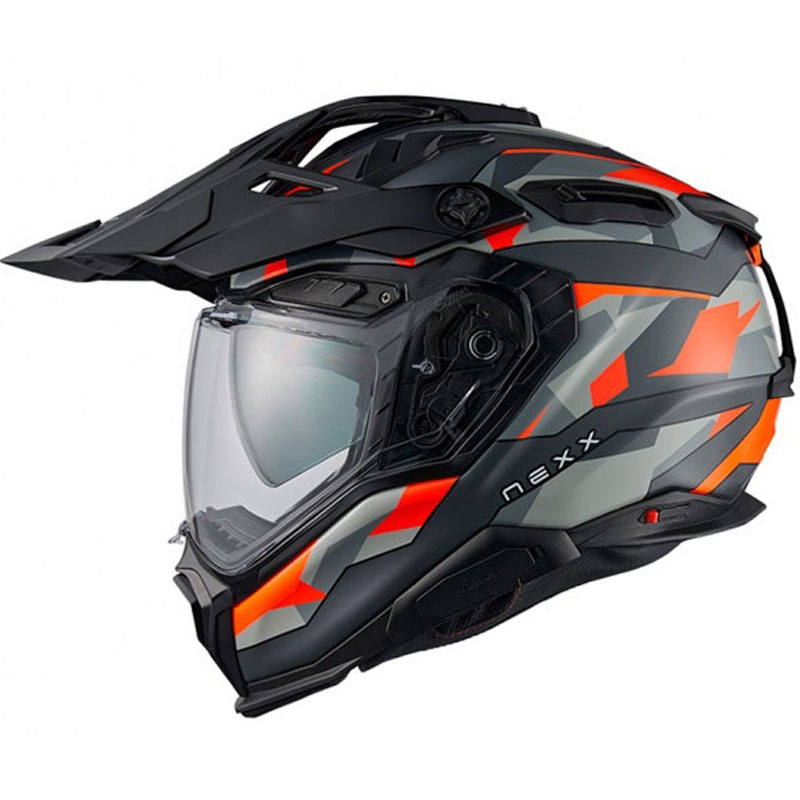 Κράνος Enduro Nexx X.WED3 Trailmania πορτοκαλί-γκρι προσφορά
