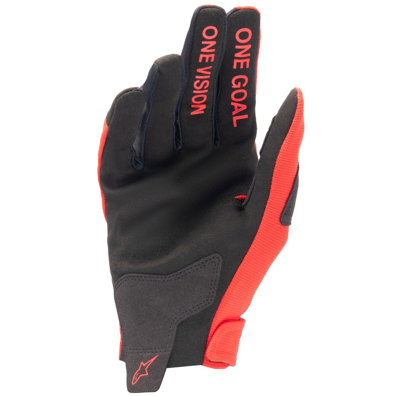 Alpinestars Radar Kids Motocross Gloves Red-Silver