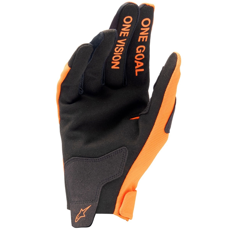 Alpinestars Radar Kids Motocross Gloves Orange-Black