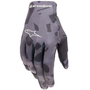 Alpinestars Radar Kids Motocross Gloves Grey Camo-Black