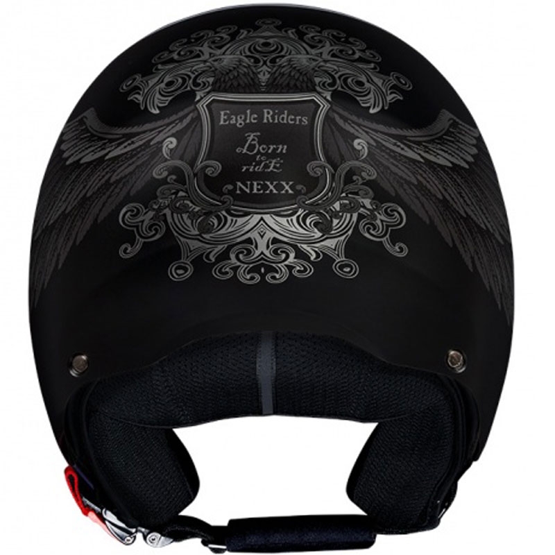 Ανοιχτό κράνος μοτοσικλέτας NEXX Y.10 EAGLE RIDER μαύρο-γκρι προσφορά