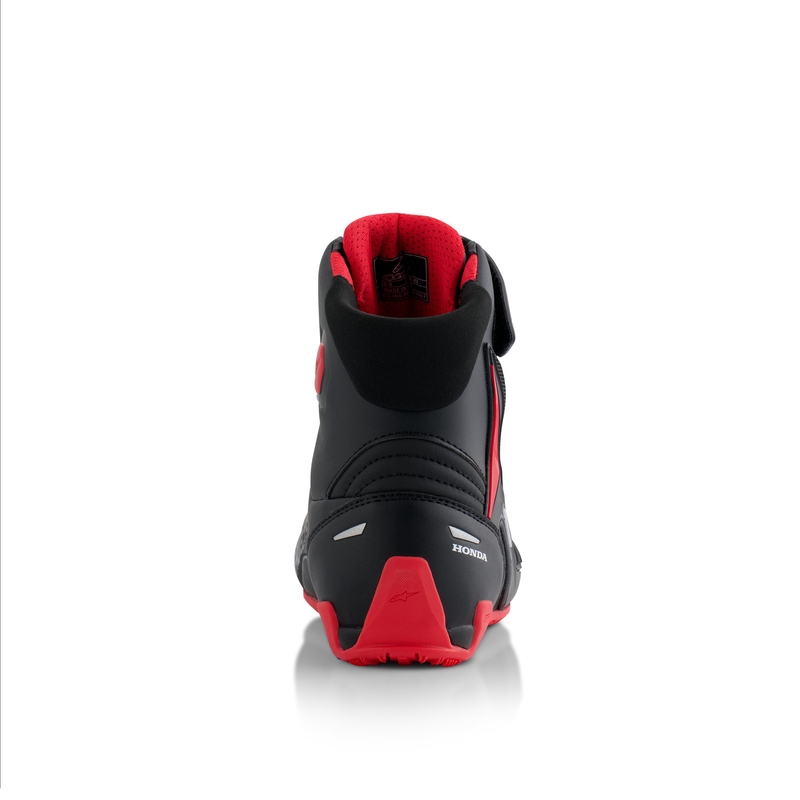 Alpinestars Faster-4 μπότες μοτοσικλέτας HONDA collection μαύρο και κόκκινο