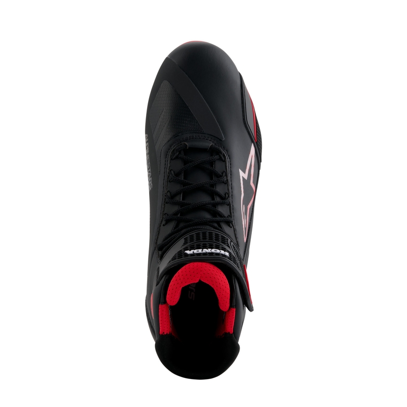 Alpinestars Faster-4 μπότες μοτοσικλέτας HONDA collection μαύρο και κόκκινο