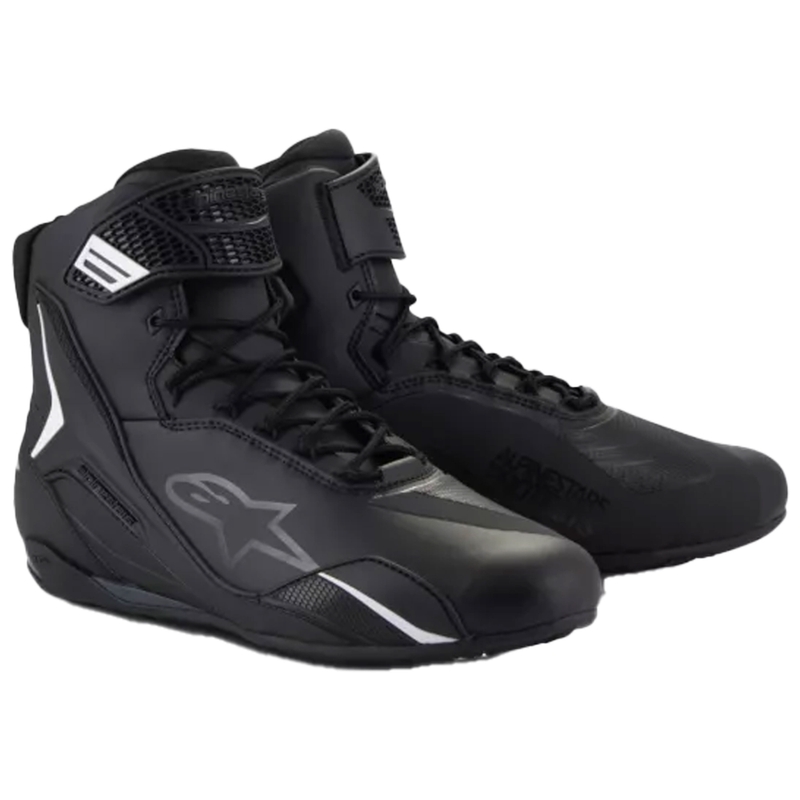 Μπότες μοτοσικλέτας Alpinestars Faster-4 σε μαύρο χρώμα