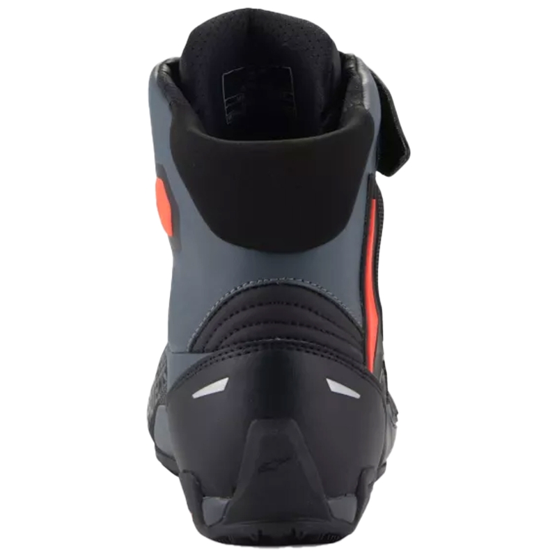 Μπότες μοτοσικλέτας Alpinestars Faster-4 μαύρο-γκρι-fluo κόκκινο