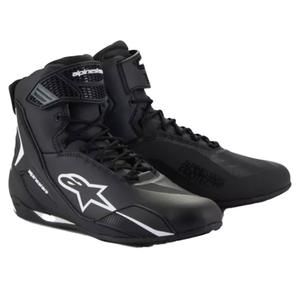 Μπότες μοτοσικλέτας Alpinestars Faster-4 ασπρόμαυρες