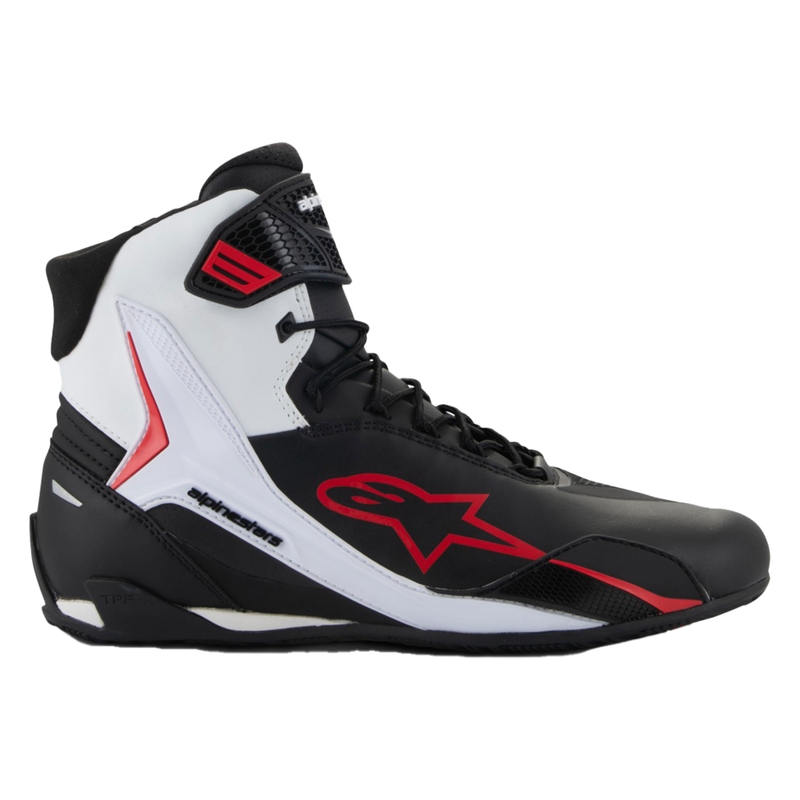 Μπότες μοτοσικλέτας Alpinestars Faster-4 μαύρο-άσπρο-κόκκινο
