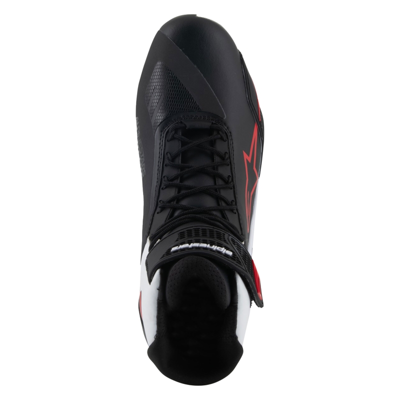 Μπότες μοτοσικλέτας Alpinestars Faster-4 μαύρο-άσπρο-κόκκινο