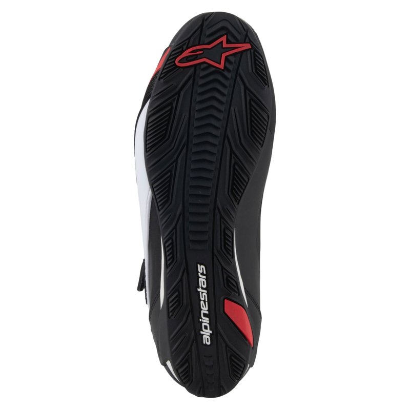 Μπότες μοτοσικλέτας Alpinestars Faster-4 μαύρο-άσπρο-κόκκινο