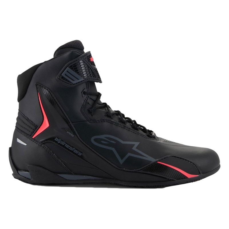 Γυναικείες μπότες μοτοσικλέτας Alpinestars Stella Faster-4 μαύρο-ροζ