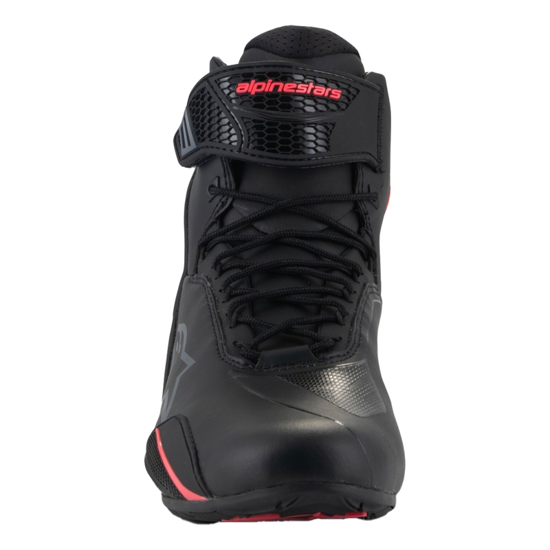 Γυναικείες μπότες μοτοσικλέτας Alpinestars Stella Faster-4 μαύρο-ροζ