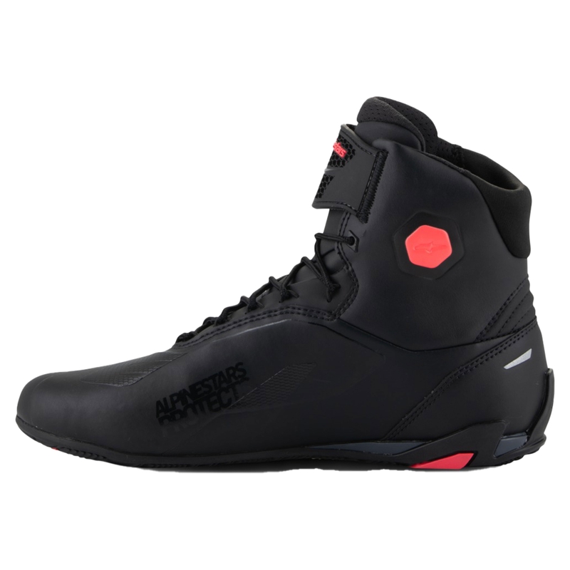 Γυναικείες μπότες μοτοσικλέτας Alpinestars Stella Faster-4 μαύρο-ροζ