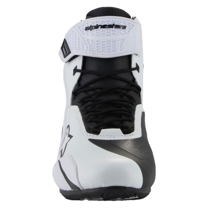 Γυναικείες μπότες μοτοσικλέτας Alpinestars Stella Faster-4 άσπρο-μαύρο