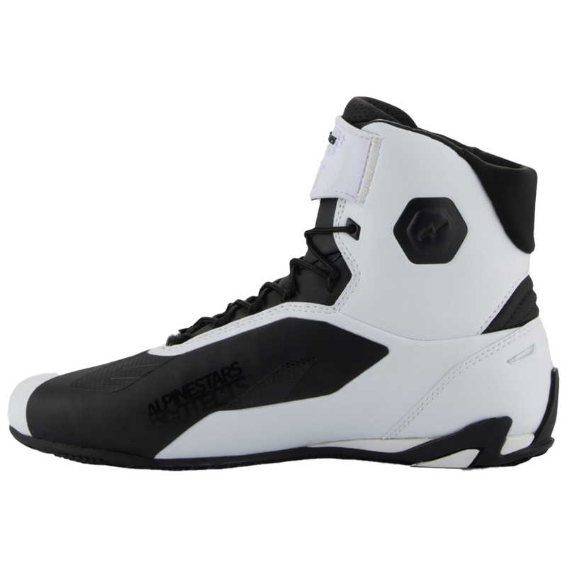 Γυναικείες μπότες μοτοσικλέτας Alpinestars Stella Faster-4 άσπρο-μαύρο