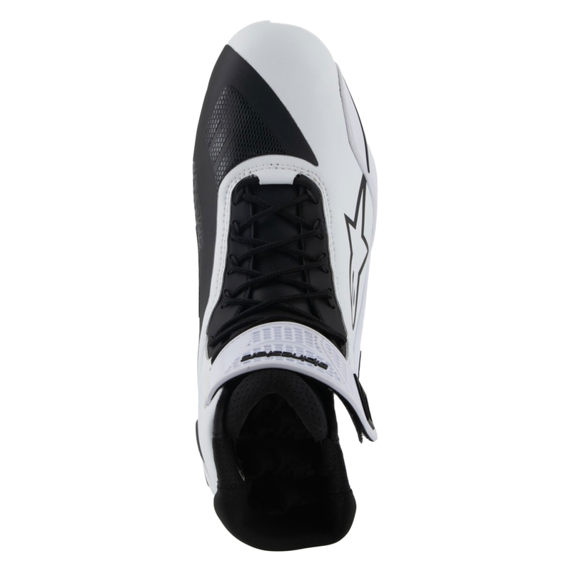 Γυναικείες μπότες μοτοσικλέτας Alpinestars Stella Faster-4 άσπρο-μαύρο