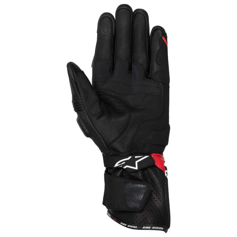 Γάντια μοτοσικλέτας Alpinestars SP-3 μαύρο-κόκκινο-άσπρο