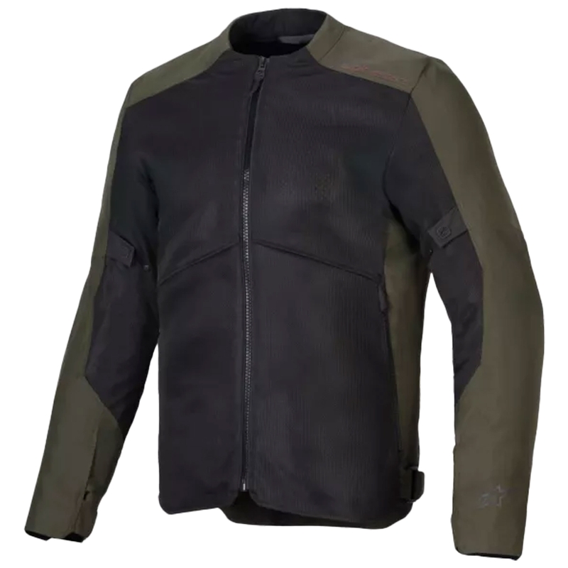 Μπουφάν μοτοσικλέτας Alpinestars C-1 Air μαύρο-χακί