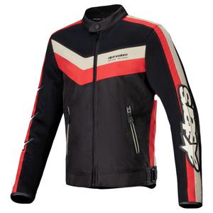 Μπουφάν μοτοσικλέτας Alpinestars T-Dyno Air μαύρο-κόκκινο-μπεζ