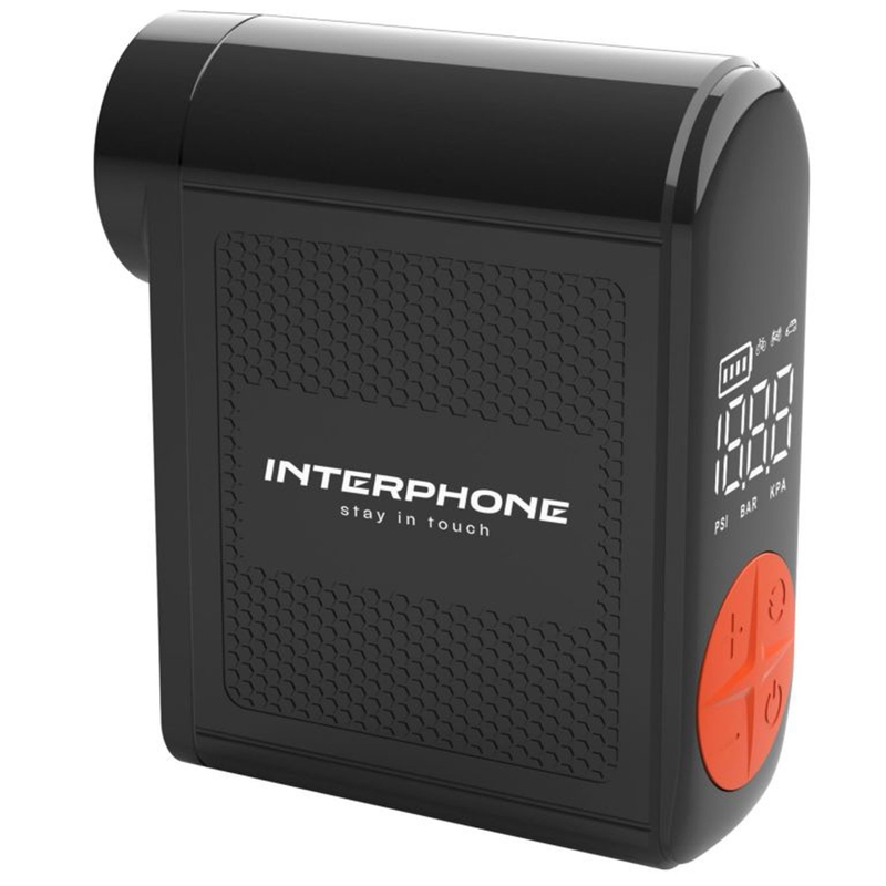 Μίνι συμπιεστής μπαταρίας Interphone μαύρο