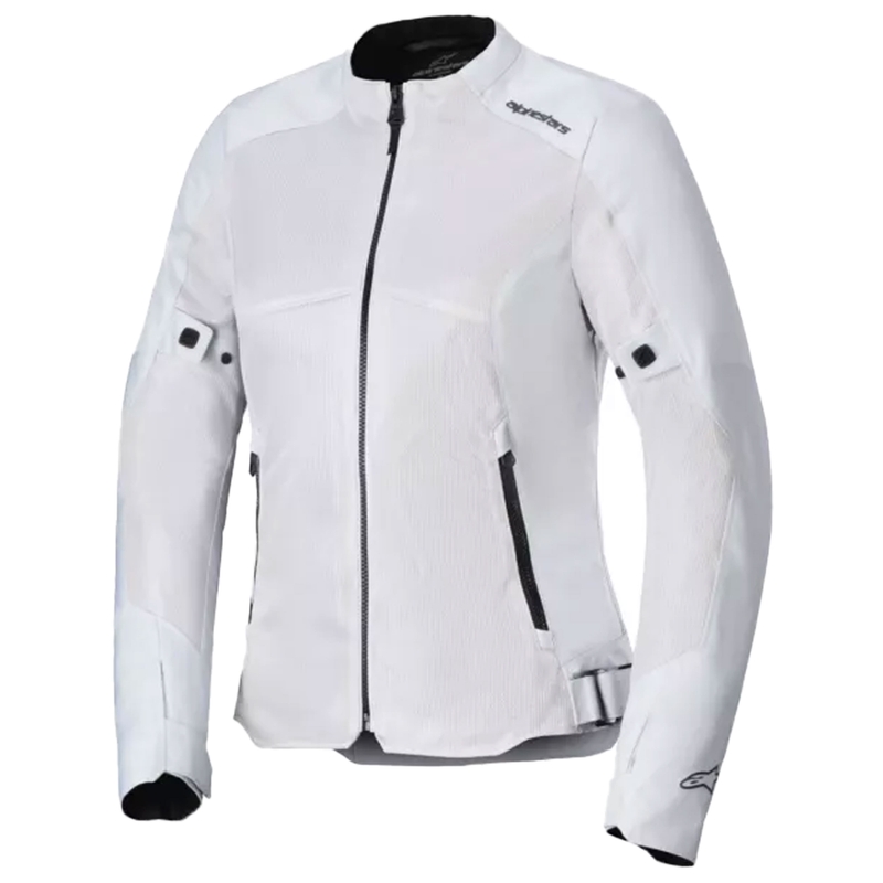 Γυναικείο μπουφάν μοτοσικλέτας Alpinestars Stella C-1 Air ασημί-γκρι