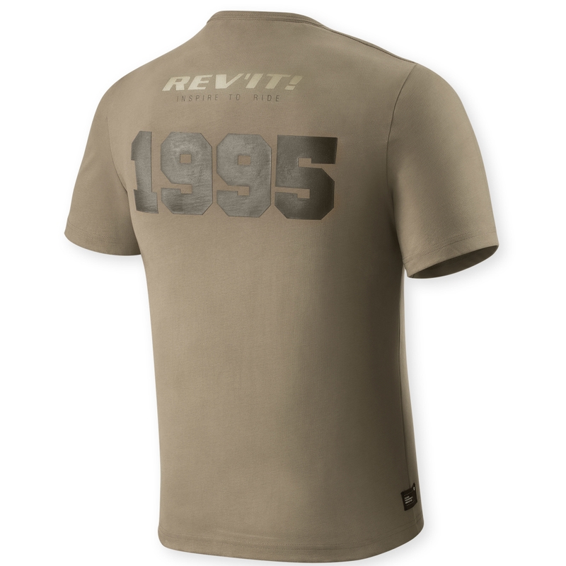 T-shirt Revit Ryan σε ανοιχτό καφέ