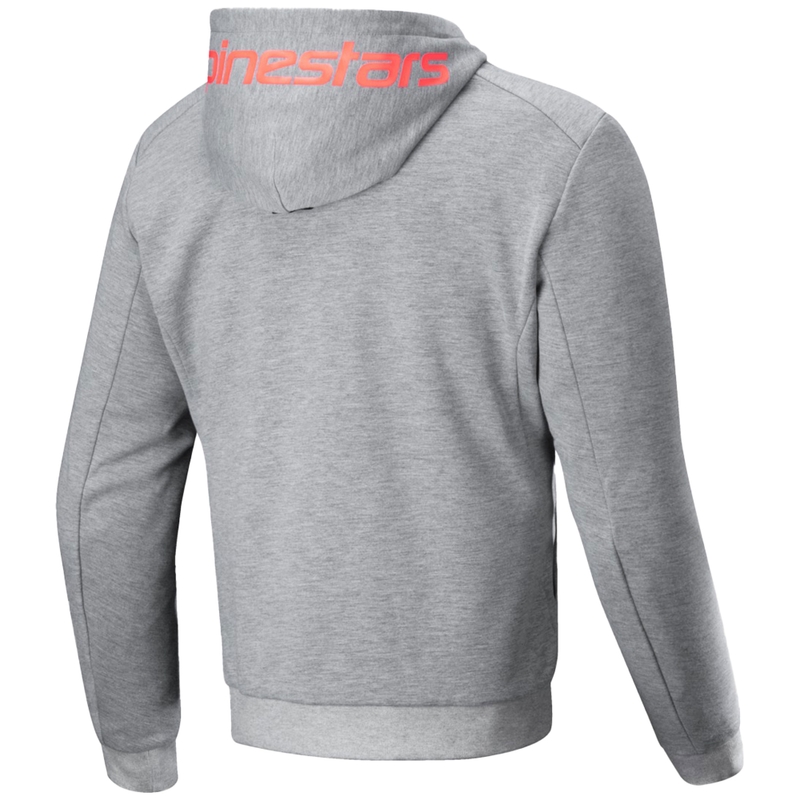 Φούτερ μοτοσικλέτας Alpinestars Chrome V2 Sport σε γκρι-πορτοκαλί χρώμα