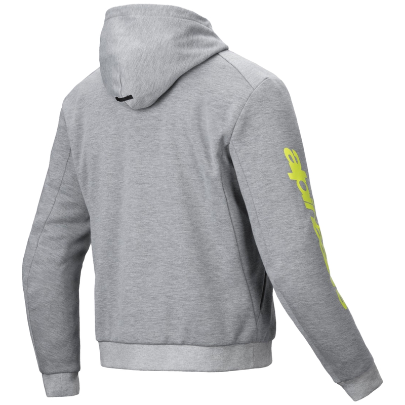 Φούτερ μοτοσικλέτας Alpinestars Chrome V2 Sport σε γκρι-κίτρινο χρώμα