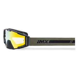 Γυαλιά Motocross iMX Sand μαύρο-μπρονζέ με πορτοκαλί ιρίδιο plexiglass