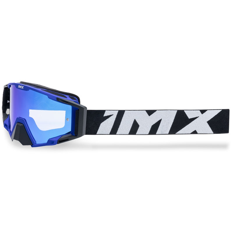 Γυαλιά μοτοκρός iMX Sand μαύρο-μπλε με ιρίδιο plexiglass