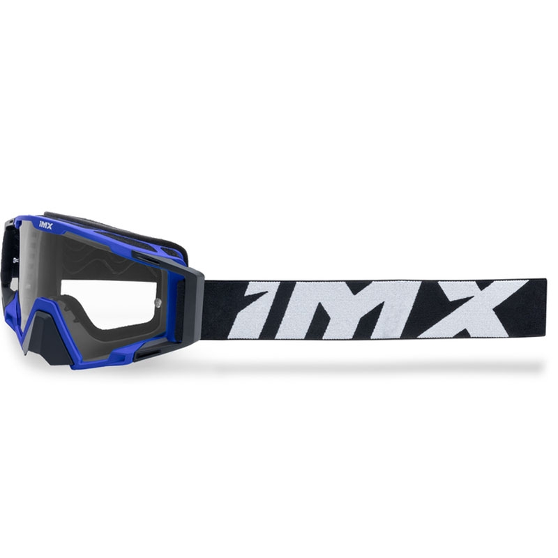 Γυαλιά μοτοκρός iMX Sand μαύρο-μπλε με ιρίδιο plexiglass