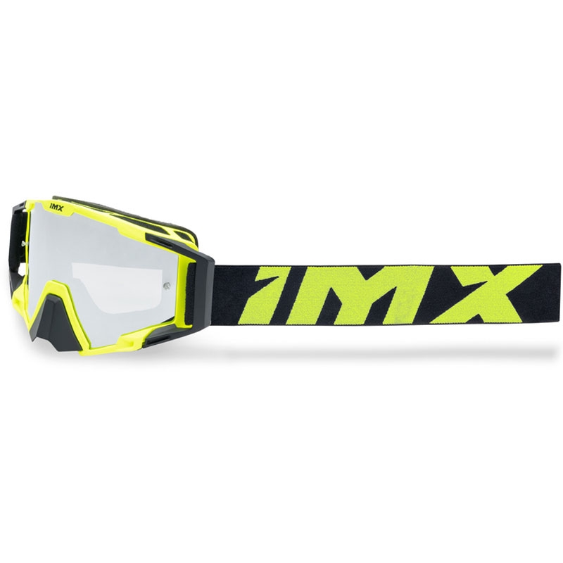 Γυαλιά μοτοκρός iMX Sand κίτρινο-μαύρο με ιρίδιο plexiglass