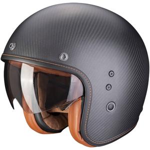 Ανοιχτό κράνος Scorpion Belfast Evo Carbon Μαύρο Ματ