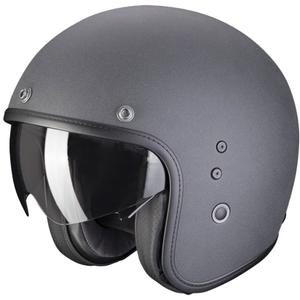 Ανοιχτό κράνος SCORPION BELFAST EVO GRAPHITE σκούρο γκρι