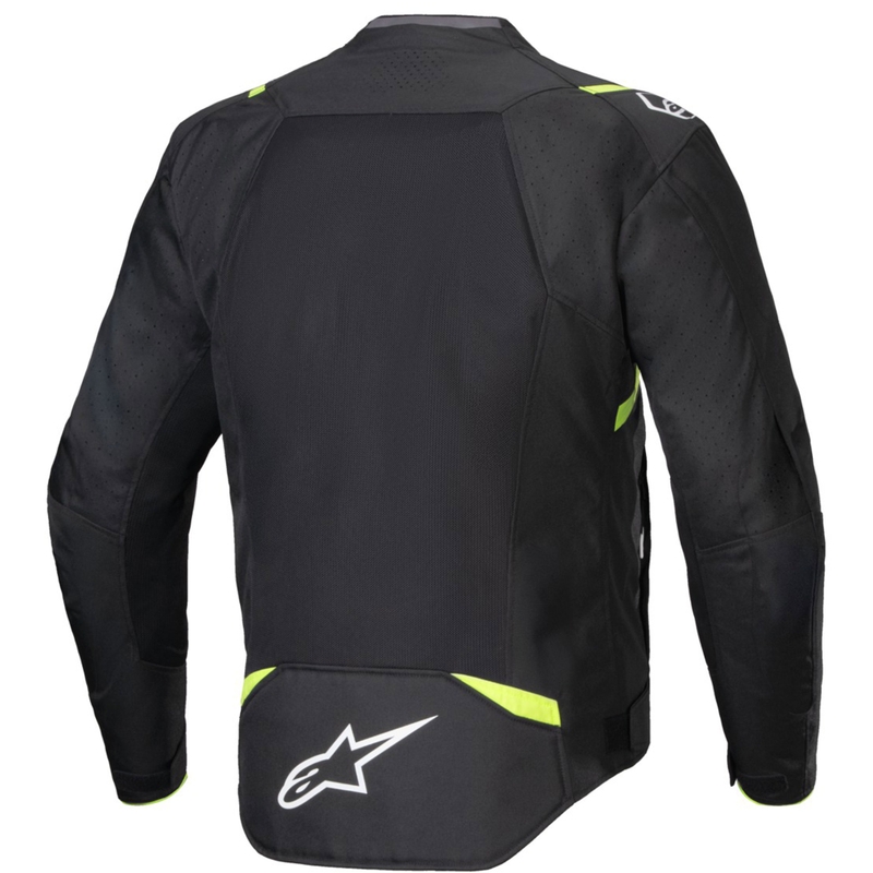 Alpinestars T-SPS Air V2 μπουφάν μοτοσικλέτας μαύρο-fluo κίτρινο