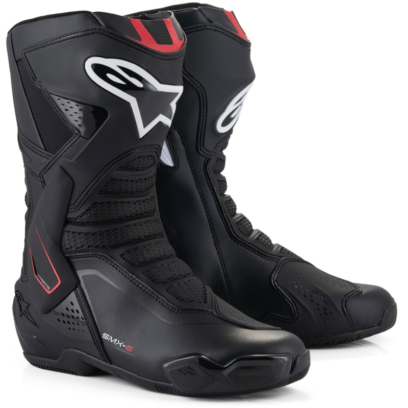 Μπότες μοτοσικλέτας Alpinestars SMX-6 3 μαύρο-κόκκινο