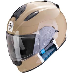 Scorpion EXO-491 ΚΩΔΙΚΟΣ ολόσωμα κράνος μοτοσυκλέτας άμμο-μπλε