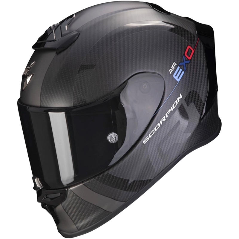 Ενσωματωμένο κράνος Scorpion EXO-R1 EVO Carbon Air MG μαύρο-ασημί